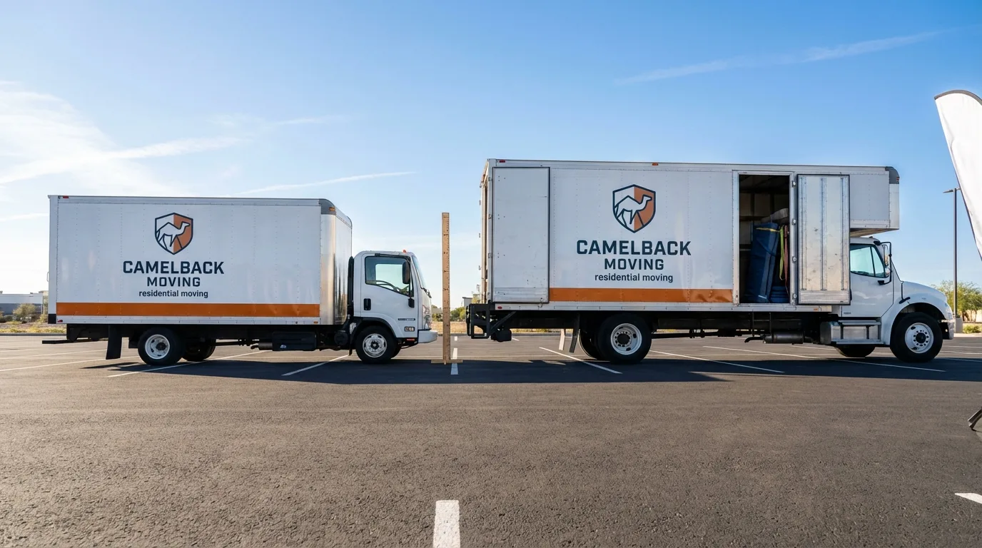 Moving truck size capacity guide in Kincaid